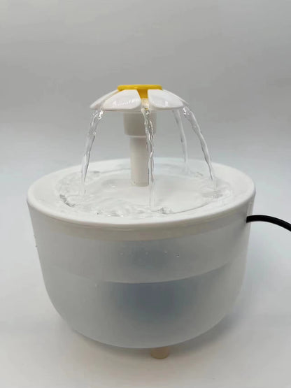Cordless Smart Water Fountain for Cats & Dogs, premium usb rechargeable