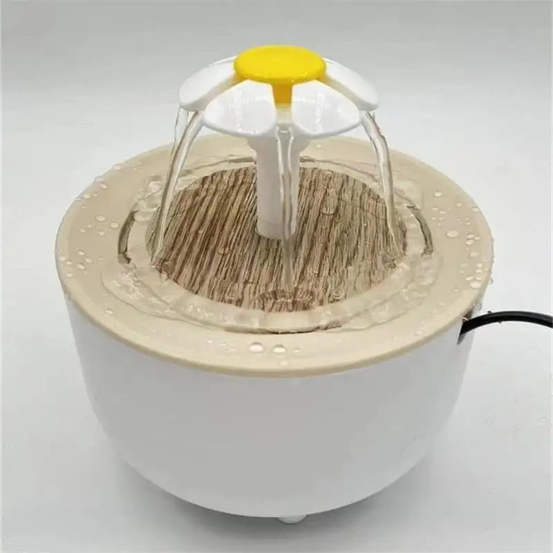 Cordless Smart Water Fountain for Cats & Dogs, premium usb rechargeable