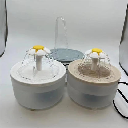 Cordless Smart Water Fountain for Cats & Dogs, premium usb rechargeable