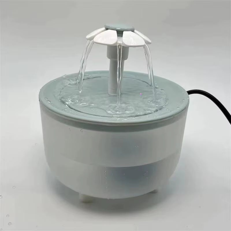 Cordless Smart Water Fountain for Cats & Dogs, premium usb rechargeable