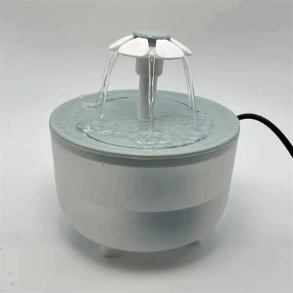 Cordless Smart Water Fountain for Cats & Dogs, premium usb rechargeable
