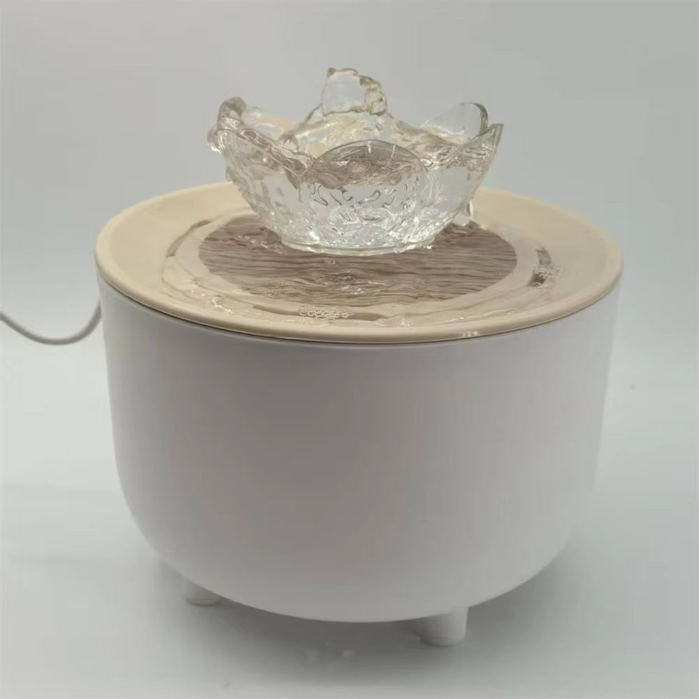 Cordless Smart Water Fountain for Cats & Dogs, premium usb rechargeable