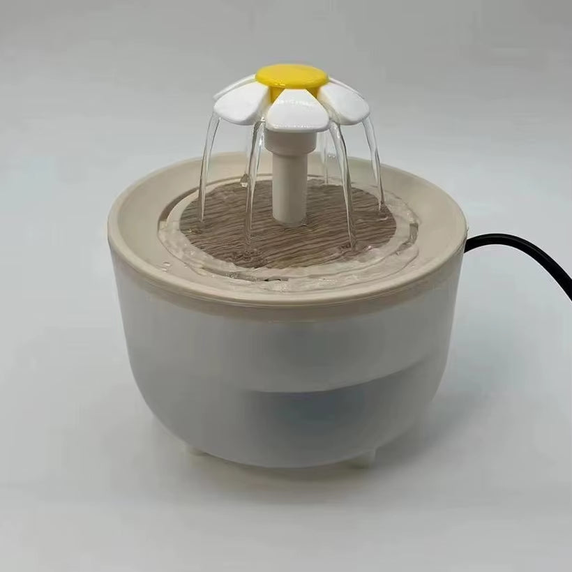 Cordless Smart Water Fountain for Cats & Dogs, premium usb rechargeable